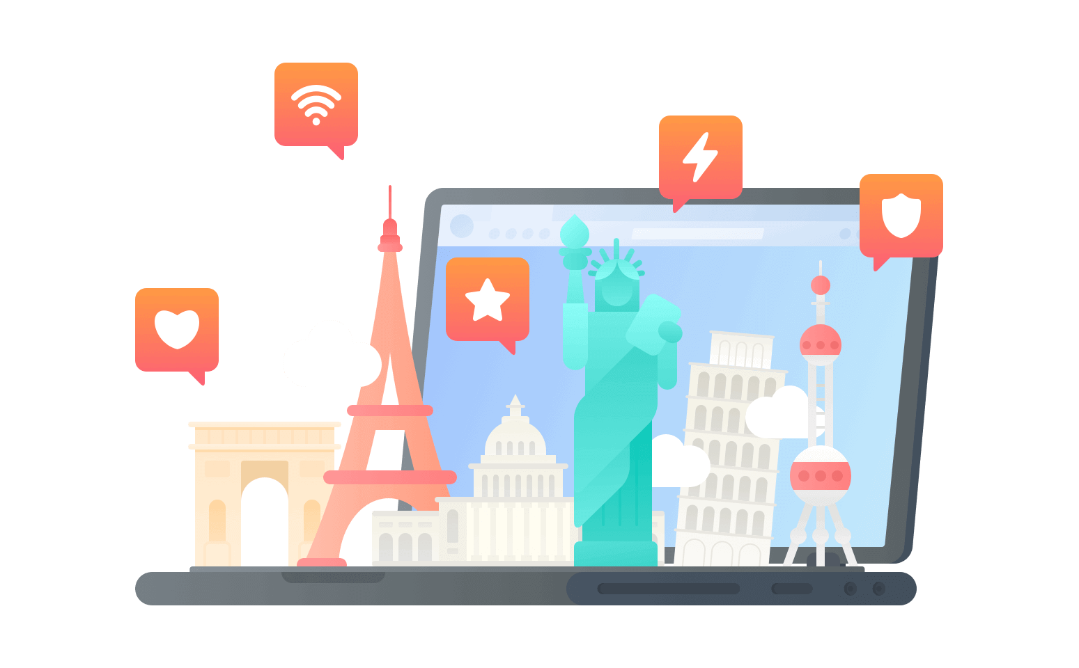 在百慕大连接到中国的软件 - 返华VPN